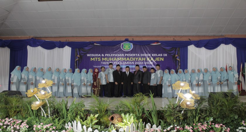 WISUDA MTS MUHAMMADIYAH KAJEN DI GPU. ANGKATAN 2023